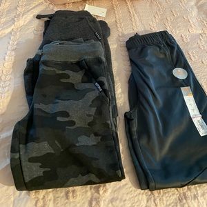 3 pair of boys size 7 joggers.  NWT pet/smoke free home